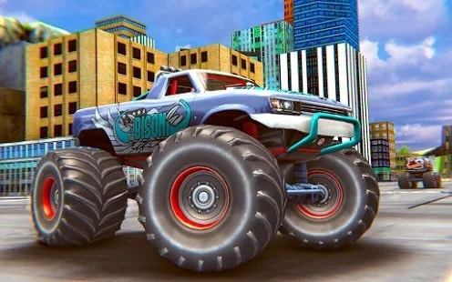 怪物卡车城市特技(Fearless Monster Truck)1