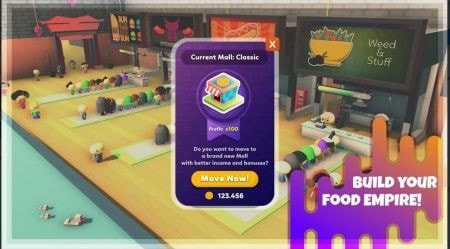 闲置的美食街Idle Food Court1